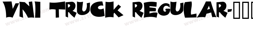 VNI Truck Regular字体转换